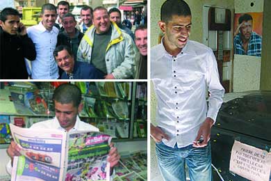 JSK - Rabie Meftah en pèlerinage chez Matoub LounèsC'est lui la Kabylie