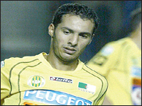 Nassim Hamlaoui (JSKabylie) à Liberté Foot