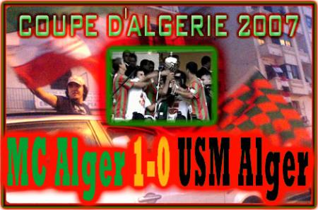 Coupe d'Algérie : Encore une victoire du Mouloudia d'Alger (Un tir canon de Hadjadj... et c'est tout)