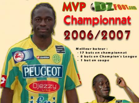 Cheikh Omar Dabo élu MVP DZFoot de la saison 2006-07(