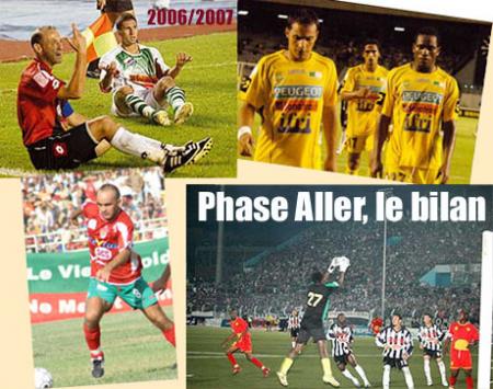 DV 1 Foot-ball (Algérie)  Phase Aller 2006/2007: le bilan